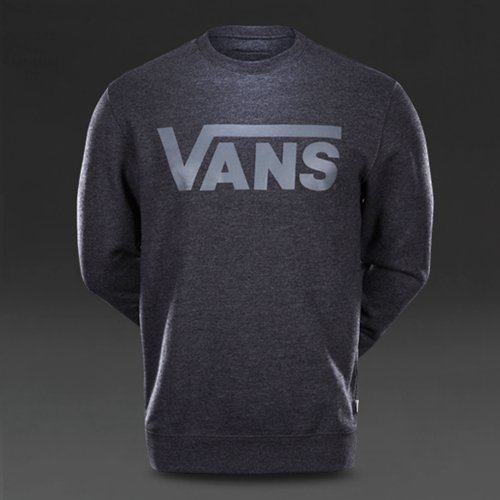 Vans Classic Crew Sweater Black Heather / Graphite for Men